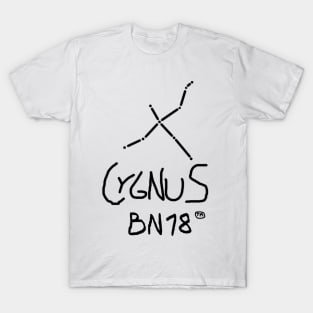 Cygnus Constellation by BN18 T-Shirt